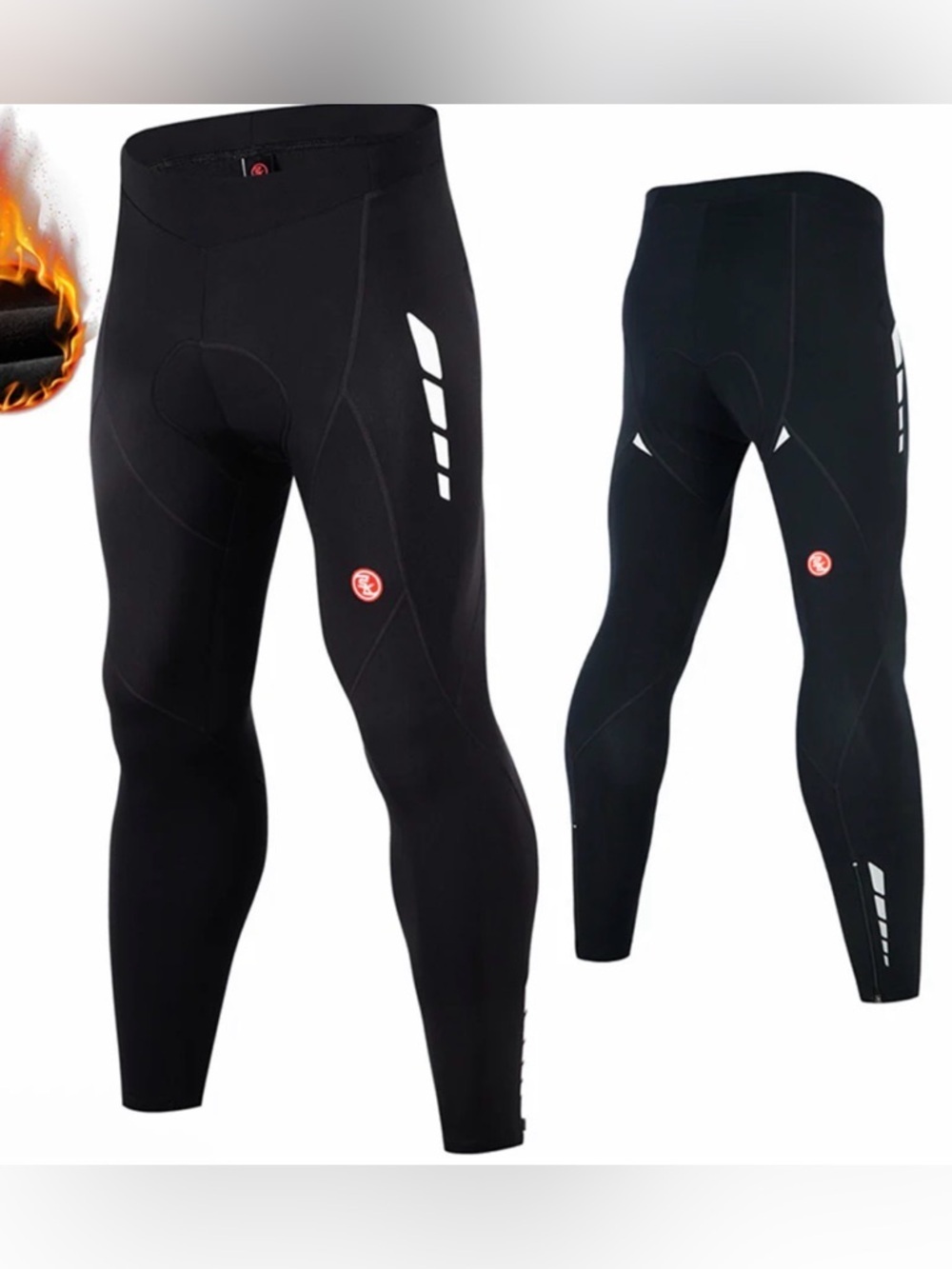 Souke Sports Mens Cycling Road Bike Tights - Picture 2 of 11